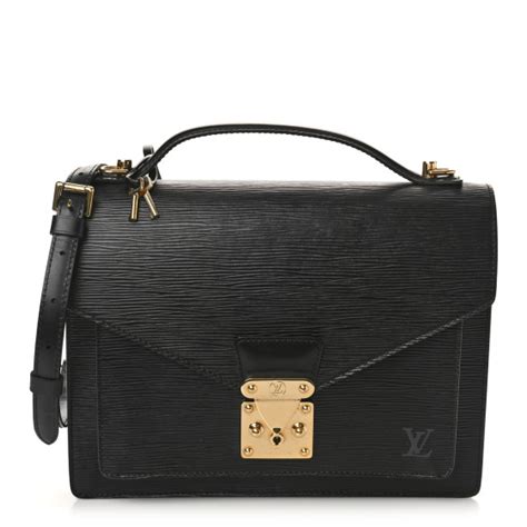 LOUIS VUITTON Epi Monceau Black 1284707.